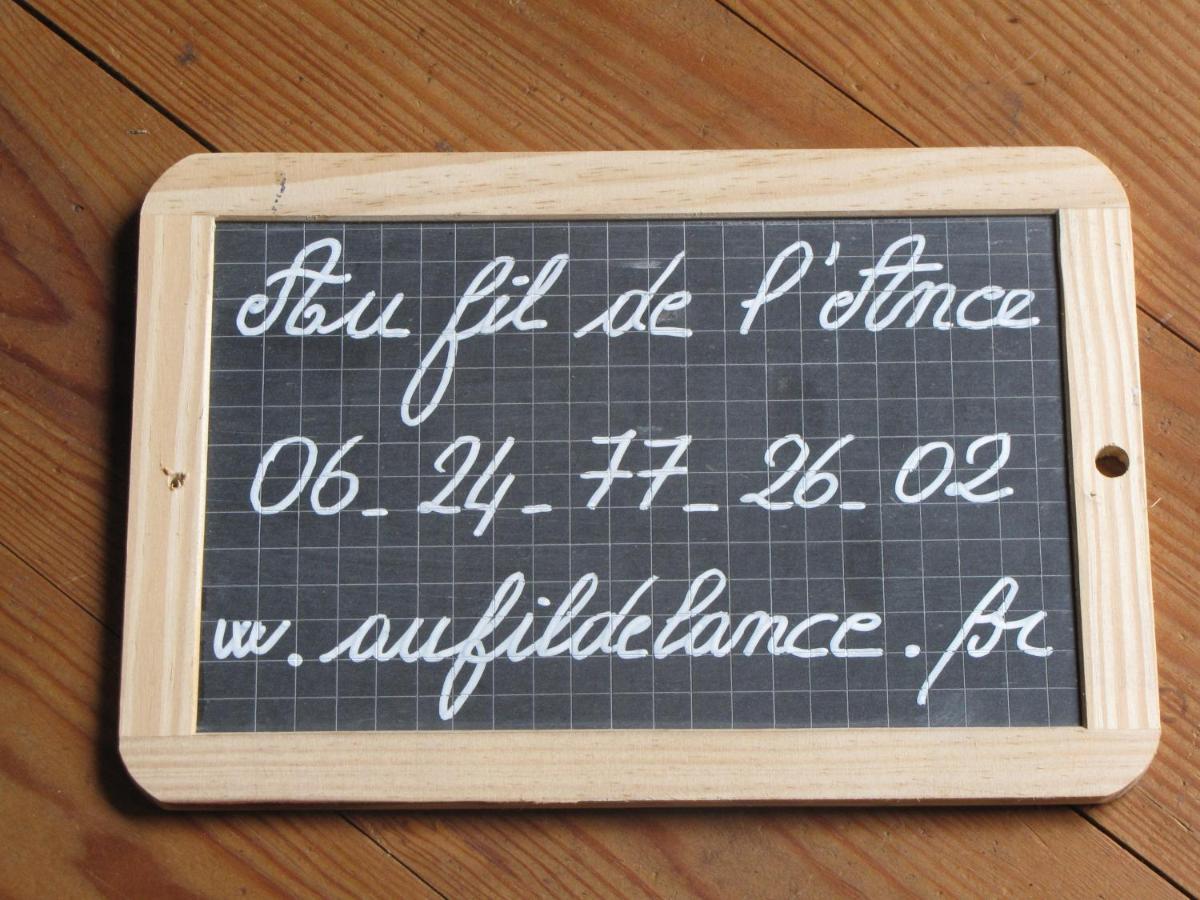 Au Fil De L Ance Bed and Breakfast Beauzac Exteriör bild
